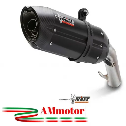 Mivv Honda Cbr 600 F 11 - 2013 Terminale Di Scarico Moto Marmitta Suono Inox Nero