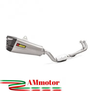 Akrapovic Yamaha T-Max 530 17 2019 Impianto Di Scarico Completo Racing Line Terminale Titanio Moto Scooter