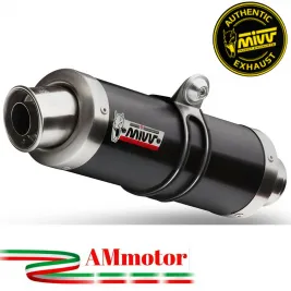 Mivv Honda Cbr 600 FS 01 - 2003 Terminale Di Scarico Moto Marmitta Gp Inox Nero