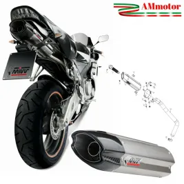 Mivv Cbr 600 RR 05 - 2006 Honda Terminale Di Scarico Moto Marmitta Suono Inox