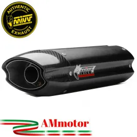 Mivv Cbr 600 RR 07 - 2016 Honda Terminale Di Scarico Moto Marmitta Suono Inox Nero 2