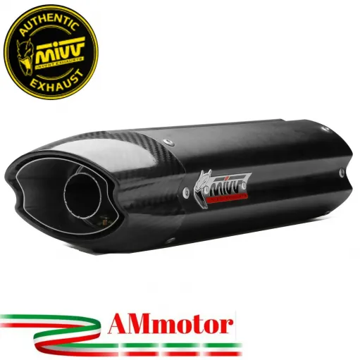 Mivv Cbr 600 RR 07 - 2016 Honda Terminale Di Scarico Moto Marmitta Suono Inox Nero
