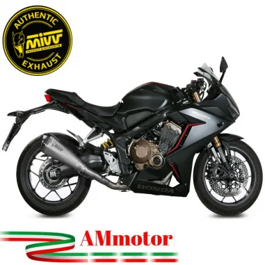 Scarico Completo Mivv Honda CBR 650 R Moto Terminale Delta Race Inox