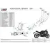 Scarico Completo Mivv Honda CBR 650 R Moto Terminale Delta Race Inox