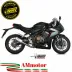 Scarico Completo Mivv Honda CBR 650 R Moto Terminale Mk3 Inox