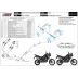Honda Crf 1000 L Africa Twin Collettori Di Scarico Tubo Elimina Kat Catalizzatore Moto Per Scarico Mivv