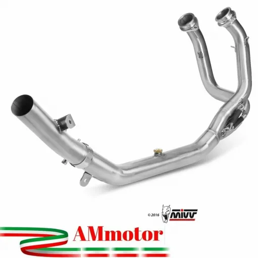 Honda Crf 1000 L Africa Twin Collettori Di Scarico Tubo Elimina Kat Catalizzatore Moto Per Scarico Mivv