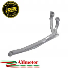 Honda Crf 1100 L Africa Twin Collettori Di Scarico Mivv Tubo Elimina Kat Catalizzatore Moto