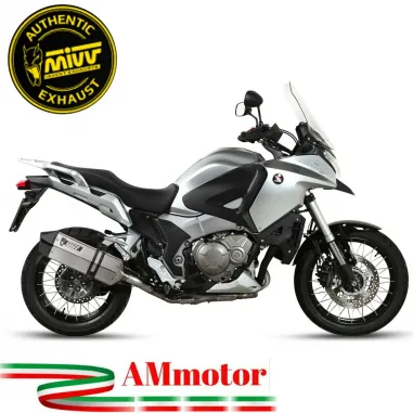 Mivv Honda Crosstourer 1200 Terminale Di Scarico Moto Marmitta Speed Edge Inox