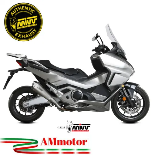 Mivv Honda Forza 750 Terminale Di Scarico Moto Delta Race Inox Omologato