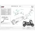 Mivv Honda Forza 750 Terminale Di Scarico Moto Delta Race Inox Omologato