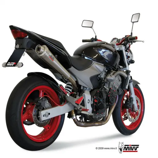 Mivv Honda Hornet 600 03 - 2006 Terminale Di Scarico Moto Marmitta X-Cone Inox