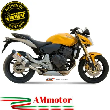 Mivv Honda Hornet 600 07 - 2013 Terminale Di Scarico Moto Marmitta Suono Inox