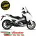 Mivv Honda Integra 700 Terminale Di Scarico Moto Marmitta Suono Inox Nero Omologato