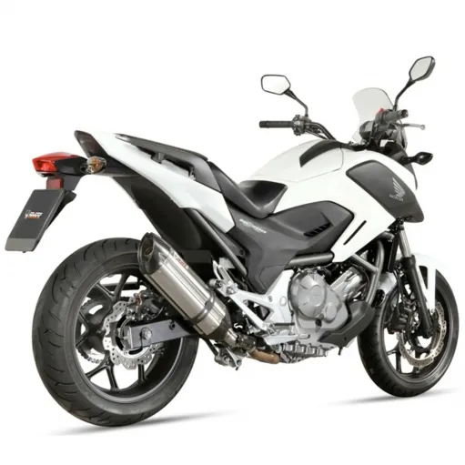 Mivv Honda NC 700 S / X Terminale Di Scarico Moto Marmitta Suono Inox Omologato