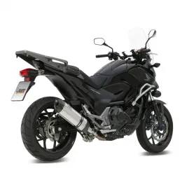 Mivv Honda NC 750 S / X 14 - 2015 Terminale Di Scarico Moto Marmitta Suono Inox Omologato 2