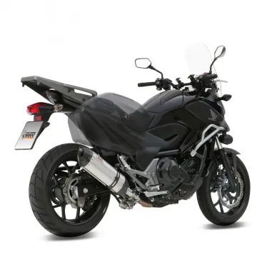 Mivv Honda NC 750 S / X 14 - 2015 Terminale Di Scarico Moto Marmitta Suono Inox Omologato
