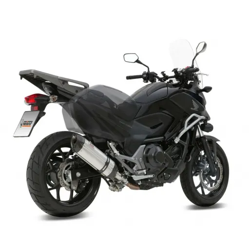 Mivv Honda NC 750 S / X 14 - 2015 Terminale Di Scarico Moto Marmitta Suono Inox Omologato