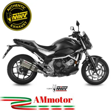 Mivv Honda NC 750 S / X 16 - 2022 Terminale Di Scarico Moto Marmitta Suono Inox Omologato