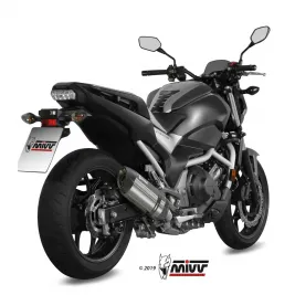 Mivv Honda NC 750 S / X 16 - 2022 Terminale Di Scarico Moto Marmitta Suono Inox Omologato 2