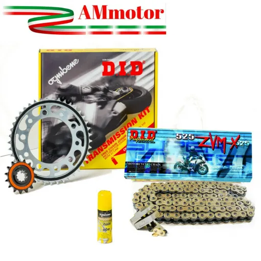 Did Kit Ducati Multistrada 1000 03 - 2006 Trasmissione Per Moto Catena ZVMX Oro Rapporti Originali