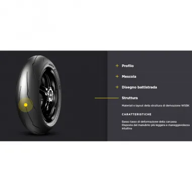 Pirelli Diablo Supercorsa SP V3 120 70 + 190 55 Coppia Pnaumatici Moto Gomme