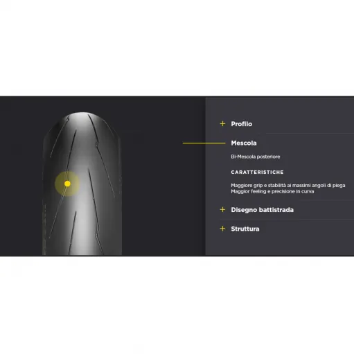 Pirelli Diablo Supercorsa SP V3 120 70 + 190 55 Coppia Pnaumatici Moto Gomme