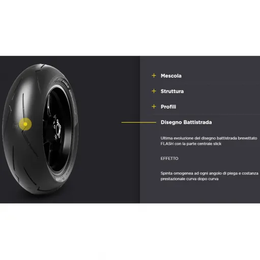 Pirelli Diablo Supercorsa SP V4 120 70 + 180 55 Coppia Pnaumatici Moto Gomme