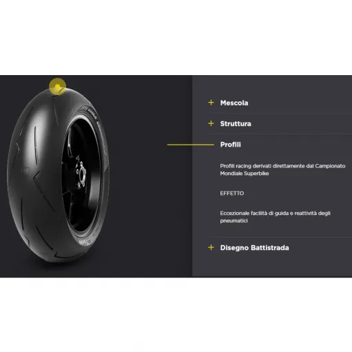 Pirelli Diablo Supercorsa SP V4 120 70 + 180 55 Coppia Pnaumatici Moto Gomme