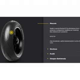 Pirelli Diablo Supercorsa SP V4 120 70 + 180 55 Coppia Pnaumatici Moto Gomme 2