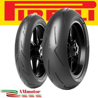Pirelli Diablo Supercorsa SP V4 120 70 + 190 55 Coppia Pnaumatici Moto Gomme