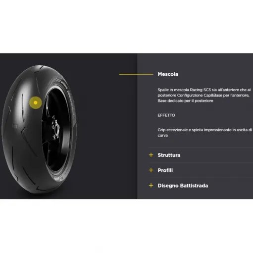 Pirelli Diablo Supercorsa SP V4 120 70 + 190 55 Coppia Pnaumatici Moto Gomme