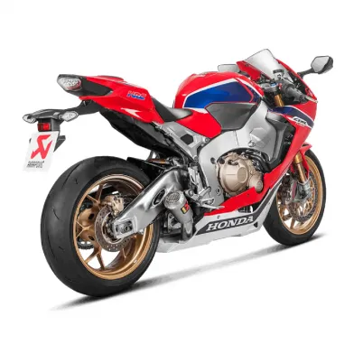 Akrapovic Honda Cbr 1000 RR 17 2019 Terminale Di Scarico Slip-On Line Gp Titanio Moto