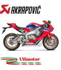 Akrapovic Honda Cbr 1000 RR 17 2019 Terminale Di Scarico Slip-On Line Gp Titanio Moto