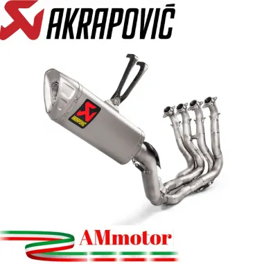 Akrapovic Honda Cbr 1000 RR Impianto Di Scarico Completo Racing Line Terminale Titanio Moto