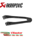 Staffa Akrapovic In Carbonio Per Honda Cbr 1000 RR Scarico Slip-On Line Elimina Pedana