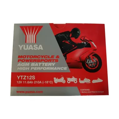 Batteria Yuasa YTZ12S Honda VFR 800 X Crossrunner 11 - 2019 Moto Attiva Originale Sigillata