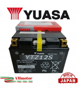 Batteria Yuasa YTZ12S Yamaha T-Max 530 SX / DX 17 - 2019 Moto Attiva Originale Sigillata