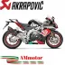 Akrapovic Aprilia Rsv 4 15 2016 Terminale Di Scarico Slip-On Line Carbonio Moto