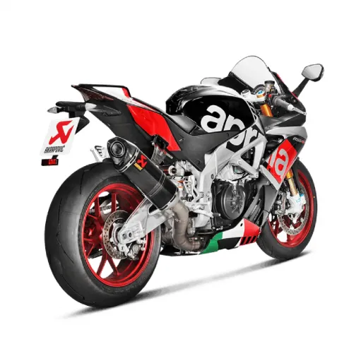 Akrapovic Aprilia Rsv 4 15 - 2020 Impianto Di Scarico Completo Evolution Line Terminale Carbonio Moto