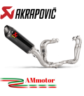 Akrapovic Aprilia Rsv 4 Impianto Di Scarico Completo Evolution Line Terminale Carbonio Moto