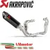 Akrapovic Aprilia Rsv 4 15 - 2020 Impianto Di Scarico Completo Evolution Line Terminale Carbonio Moto