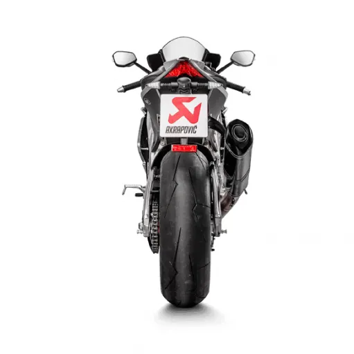 Akrapovic Aprilia Rsv 4 17 2020 Terminale Di Scarico Slip-On Line Carbonio Moto