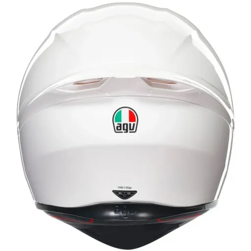Casco Agv K1 S White Integrale Bianco Lucido Moto