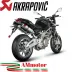 Akrapovic Aprilia Shiver 750 Terminali Di Scarico Slip-On Line Titanio Moto Omologato