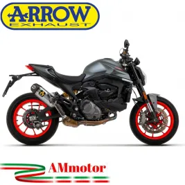 Arrow Ducati Monster 937 Terminale Di Scarico Moto Marmitta Indy Race Alluminio