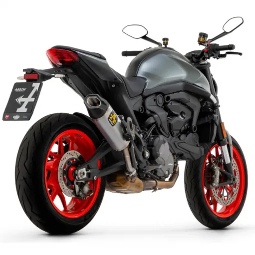 Arrow Ducati Monster 937 Terminale Di Scarico Moto Marmitta Indy Race Alluminio