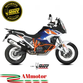 Mivv Ktm Super Adventure Adventure 1290 R / S Terminale Di Scarico Moto Marmitta Speed Edge Titanio Omologato