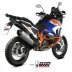 Mivv Ktm Super Adventure Adventure 1290 R / S Terminale Di Scarico Moto Marmitta Speed Edge Titanio Omologato