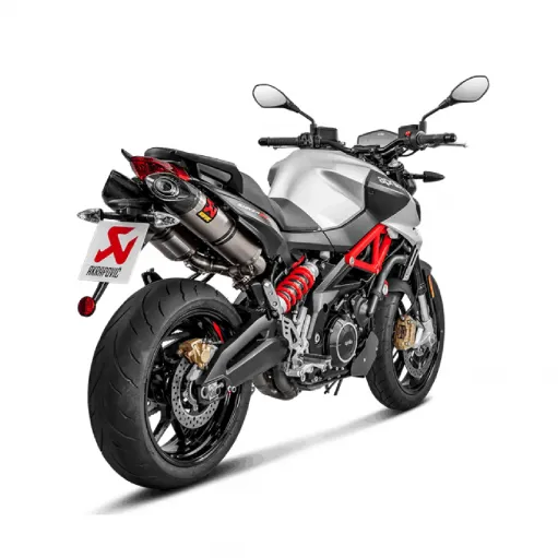 Akrapovic Aprilia Shiver 900 Terminali Di Scarico Slip-On Line Titanio Moto Omologato